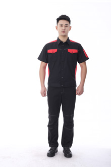 黑马系列夏款短袖-9801黑红